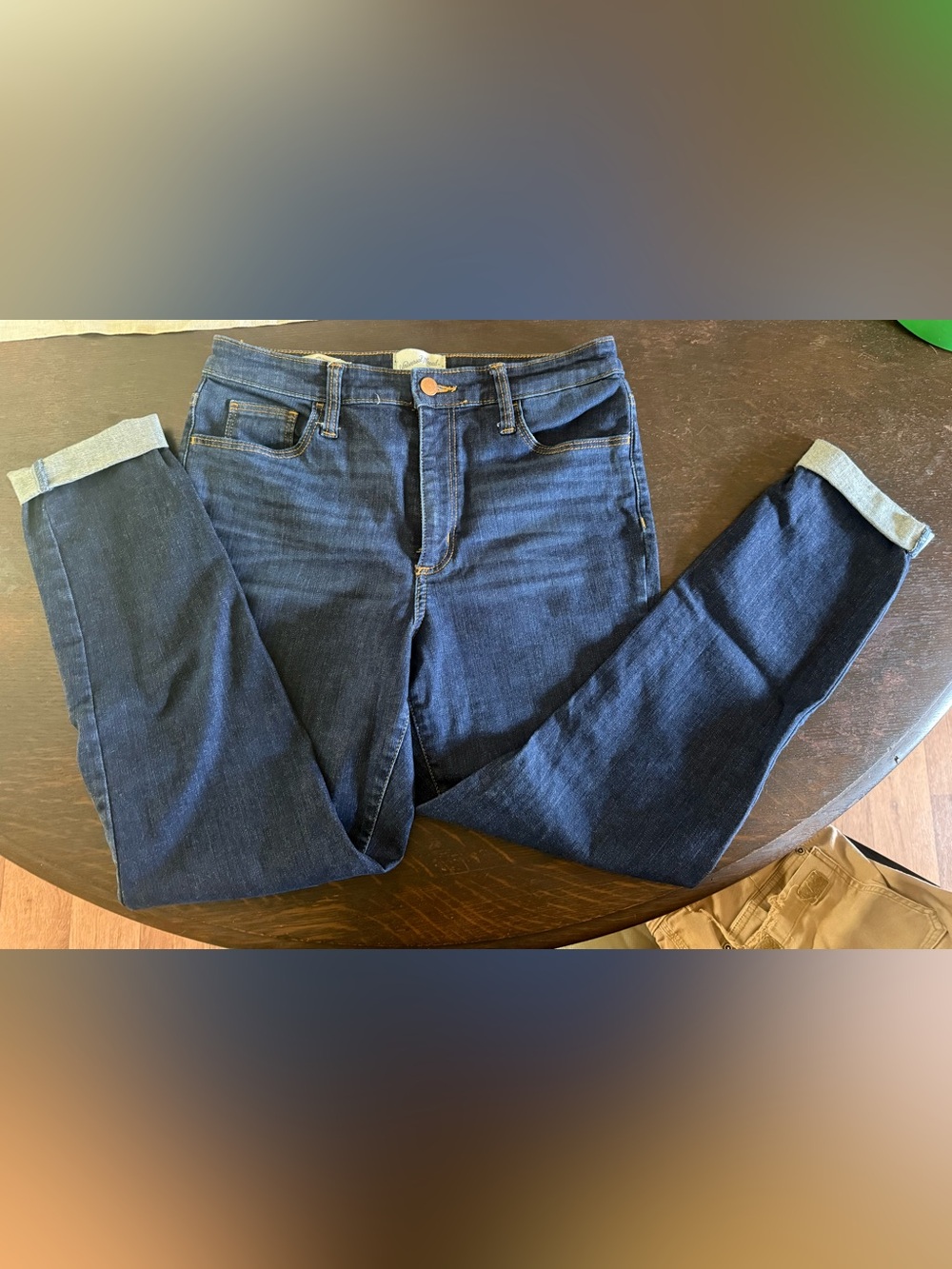 Universal Thread Dark Blue High-Rise Skinny Jeans